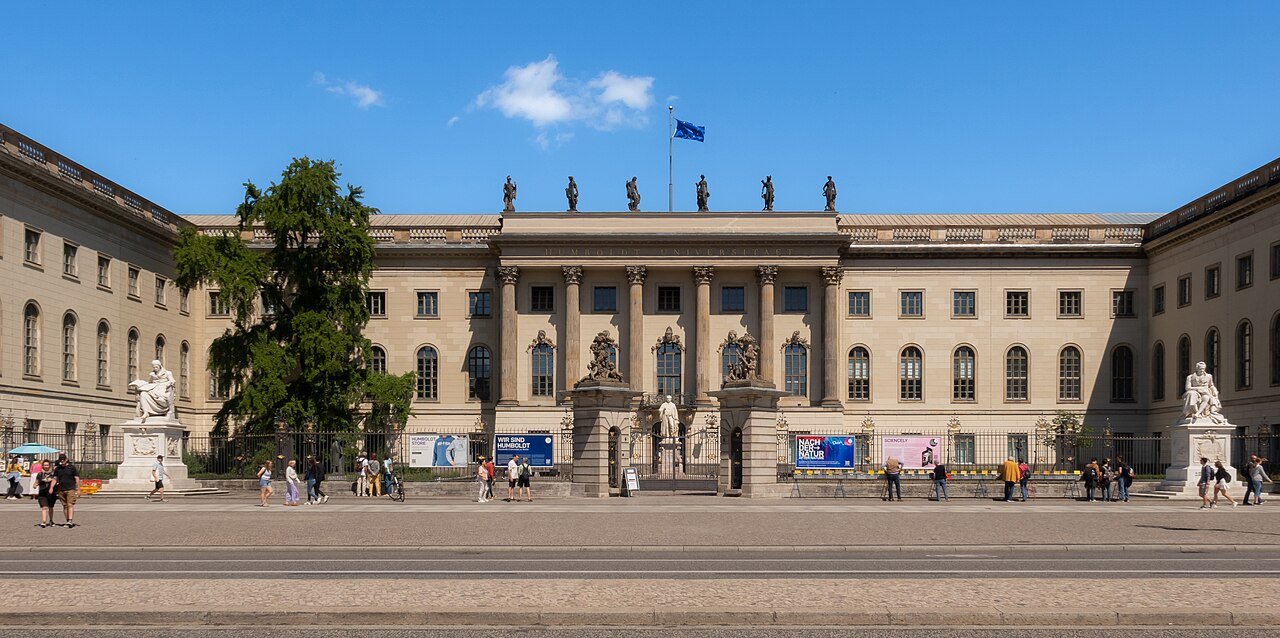 German university main building in Berlin, for the APS certificate Germany guide for Indian students 2027