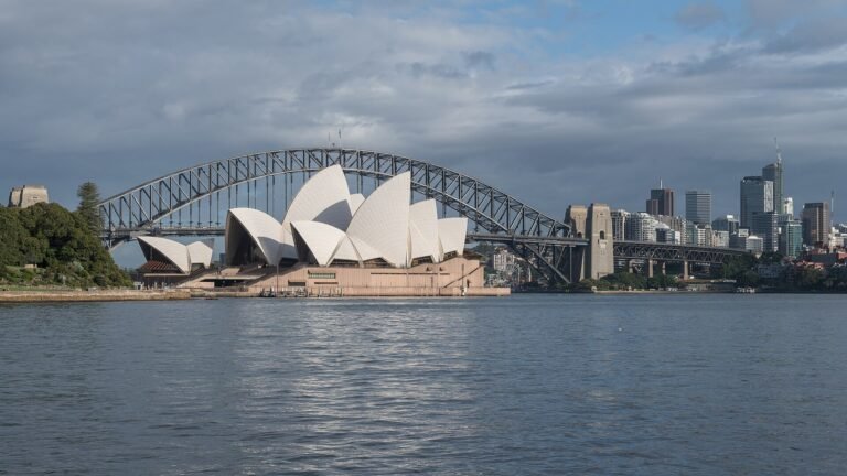 Australia Student Visa for Indian Students 2027: Fees, Funds & New Rules Sydney Opera House and Harbour Bridge in daylight, for the guide to the Australia student visa for Indian students