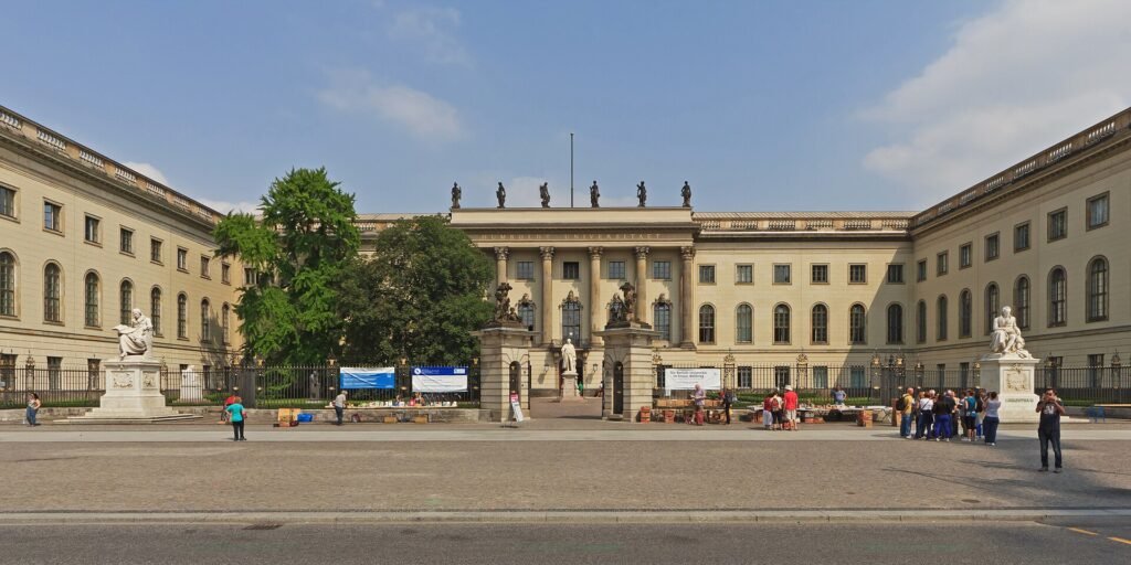 Humboldt University of Berlin main building, for the guide to the blocked account in Germany for Indian students