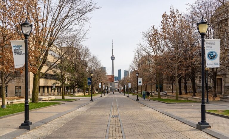 Canadian university campus in Toronto, for Canada study permit new rules for Indian students 2027