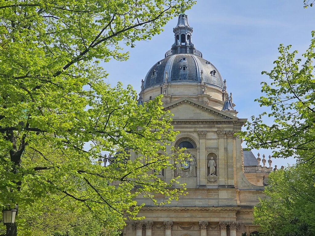 English Taught Masters in France for Indian Students Historic university building in Paris, for English taught masters in France for Indian students
