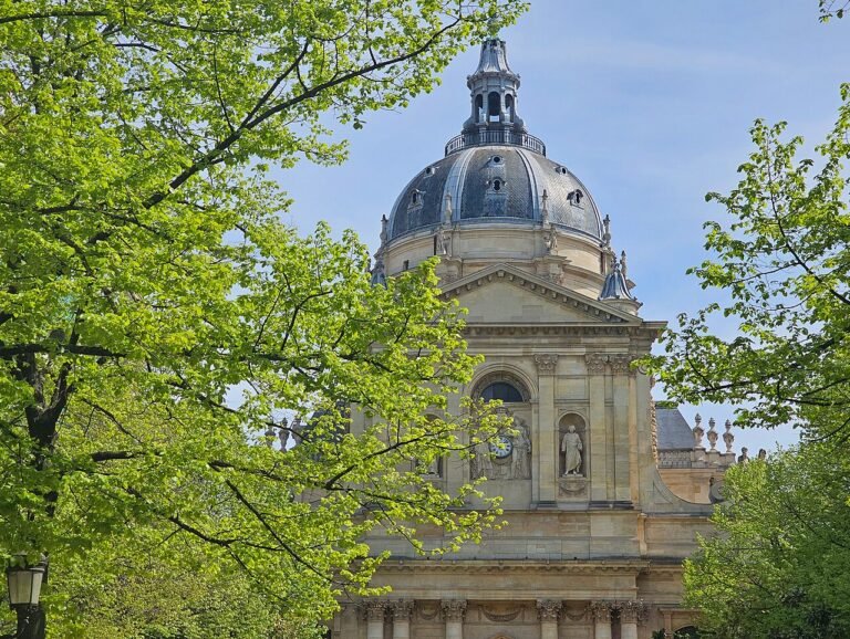 English Taught Masters in France for Indian Students Historic university building in Paris, for English taught masters in France for Indian students