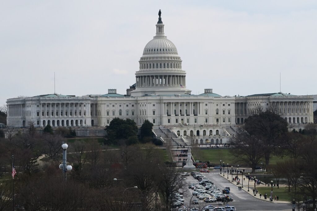 United States Capitol in Washington DC, for the guide to F-1 visa interview questions for Indian students